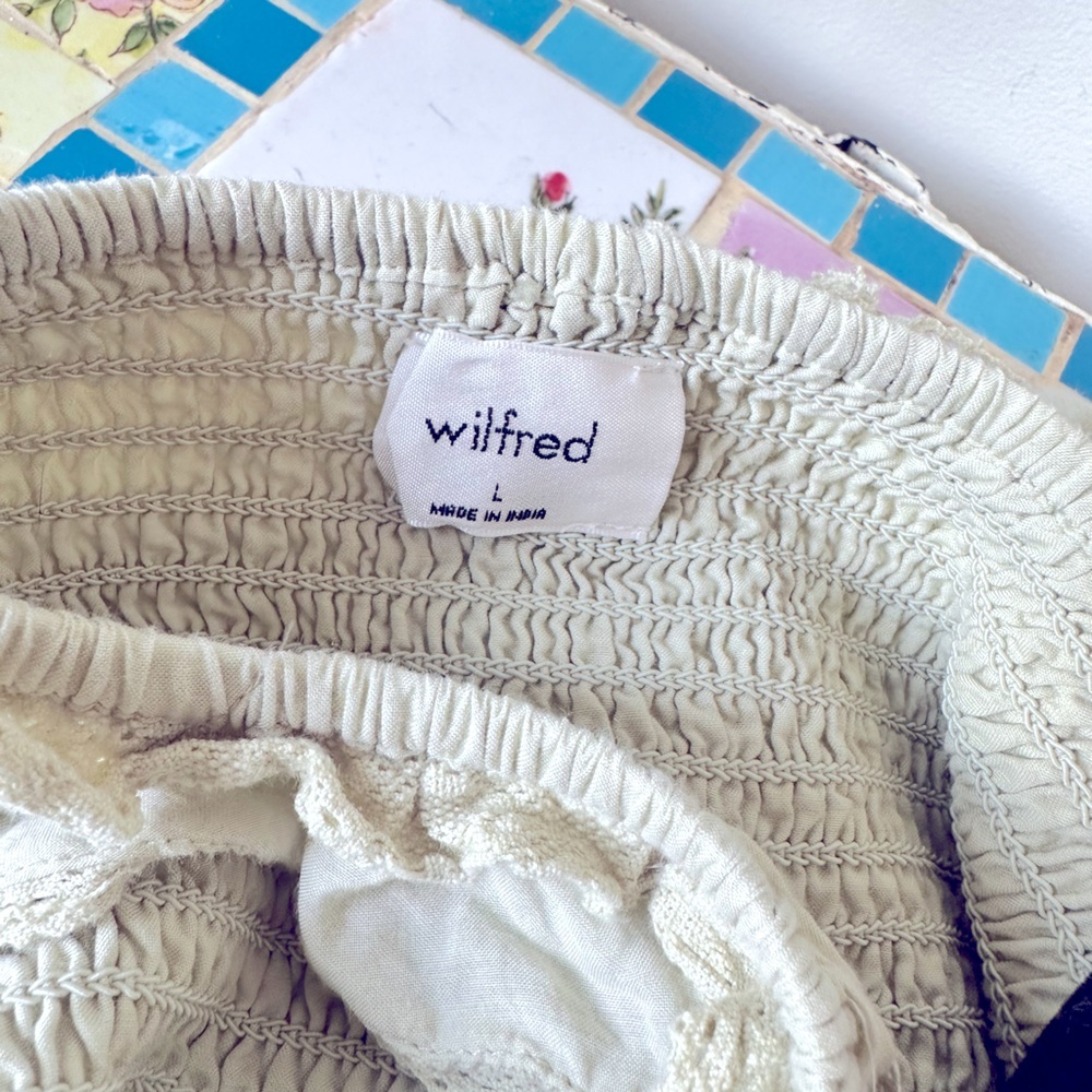 Aritzia Wilfred reminisce dress light green L - Picture 11 of 12